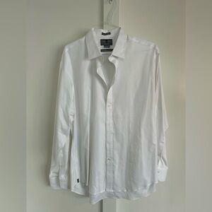 Black Brown Slim Fit Dress Shirt